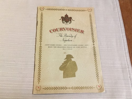 Courvoisier cognac brochure - cognac,